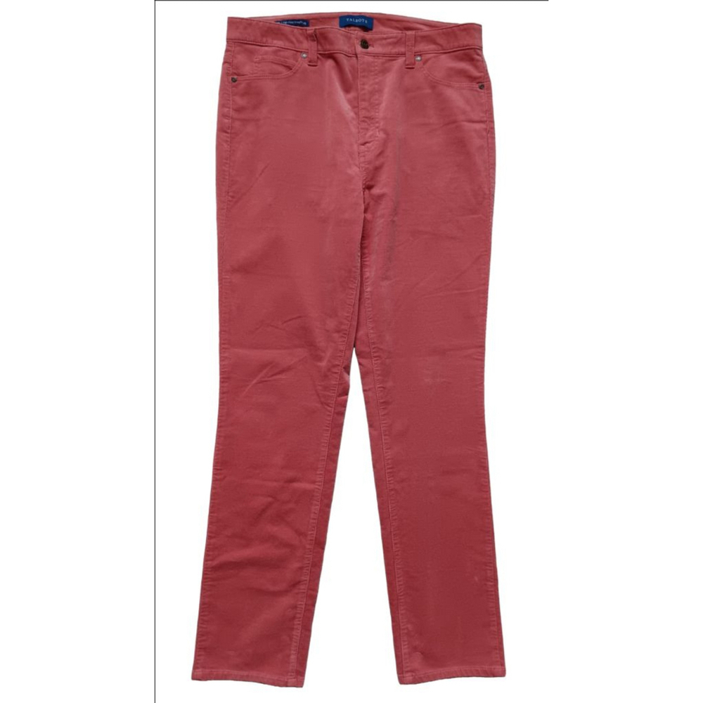 Women's Talbots Corduroy Pants Size 10 Red